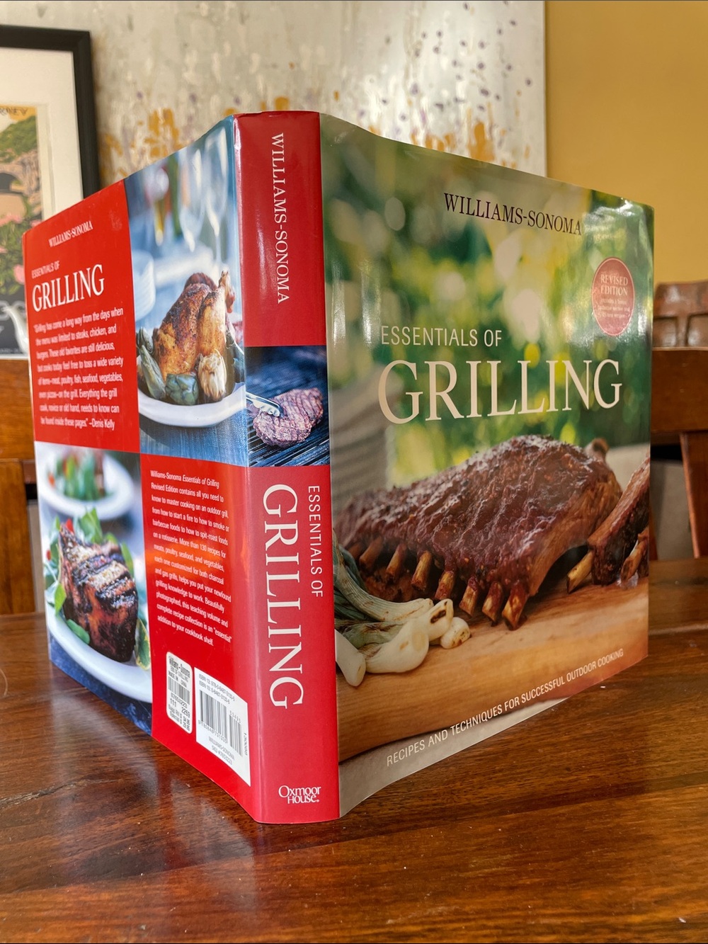 Williams Sonoma Essentials of Grilling Cookbook Revised Edition (c)2006 HC Book